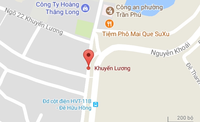 Phố Khuyến Lương, quận Hoàng Mai, Hà Nội
